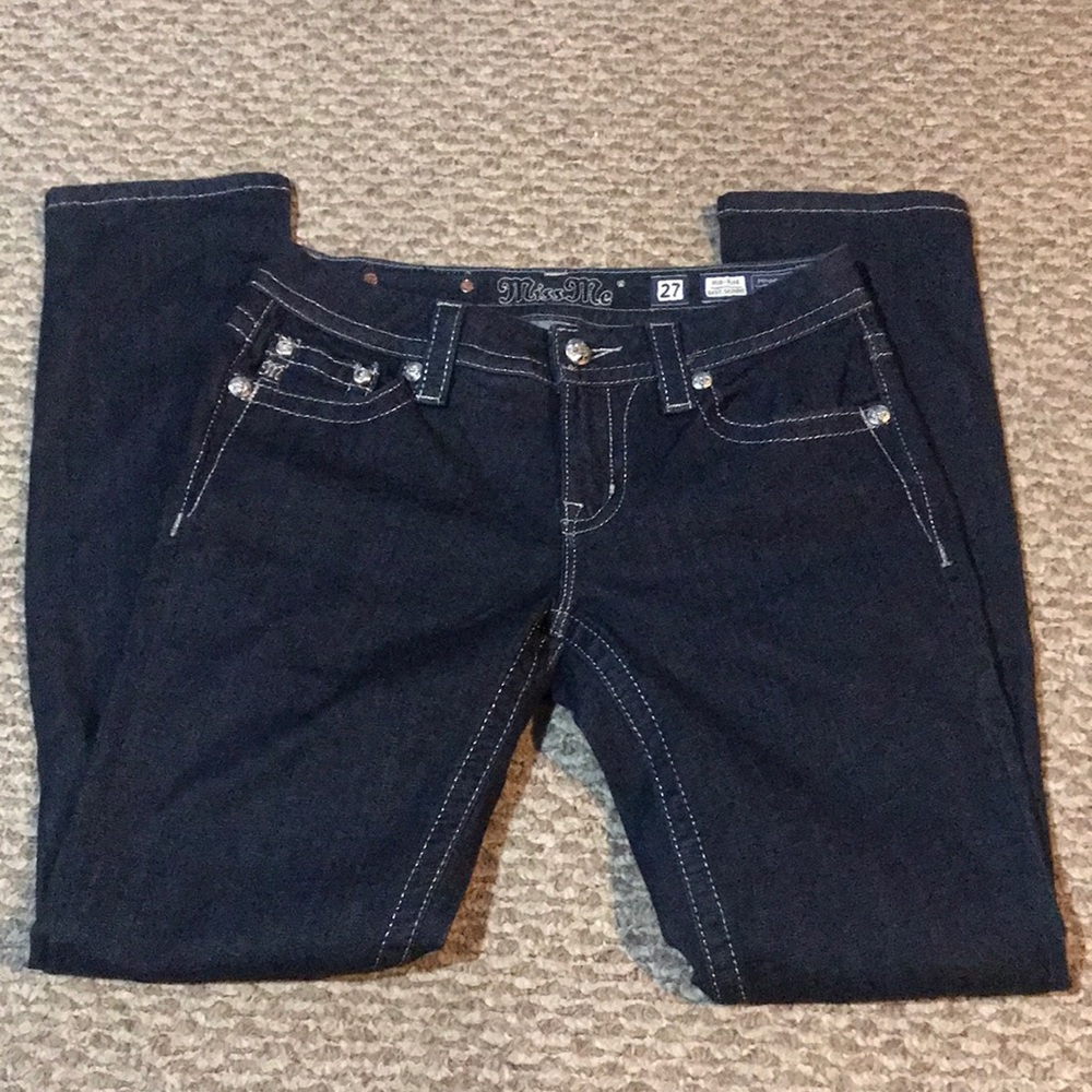 Miss Me Easy Skinny Jean Size 27 Like-New